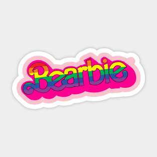 BEARBIE PRIDE Sticker